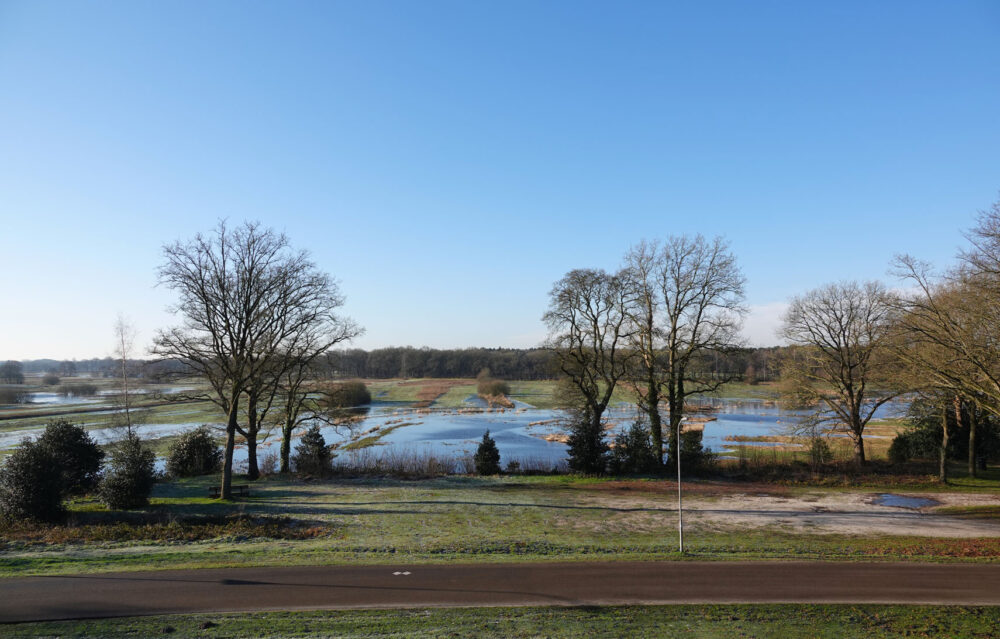 Oudemolensche Diep buiten de oevers (NP Drentsche Aa)
