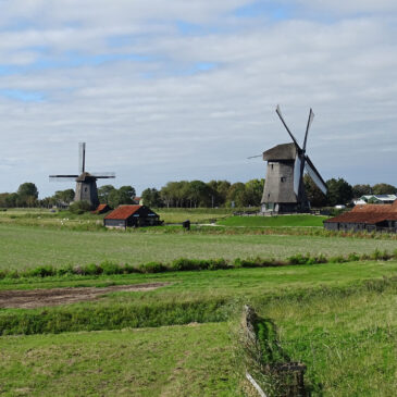 Poldermolens bij Schermerhorn (De Schermer)