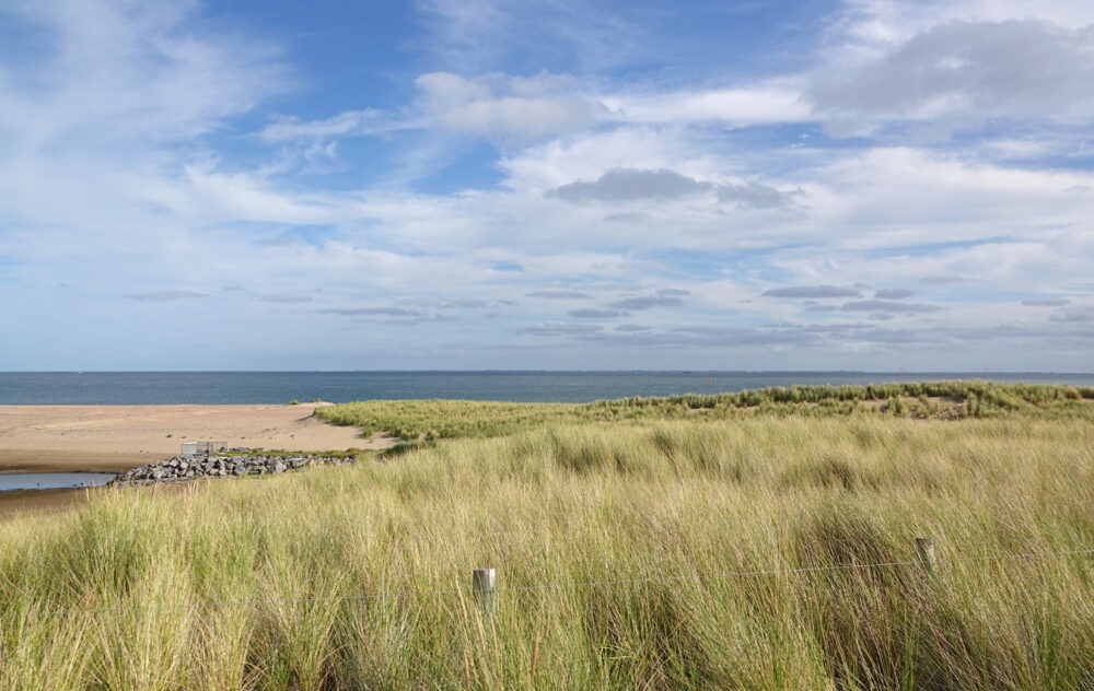 Prins Hendrikzanddijk langs wad (Texel)