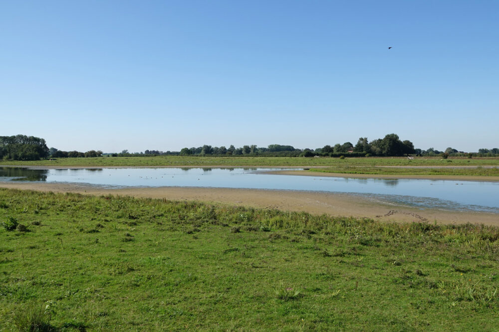 Vreugderijkerwaard in het najaar