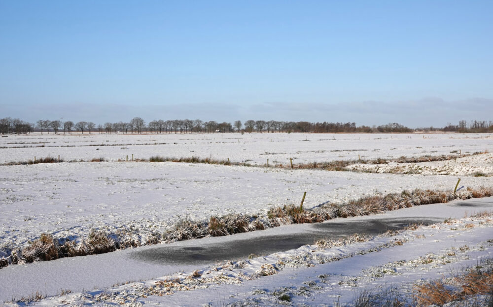 Willems Land (Onlanden) in de winter