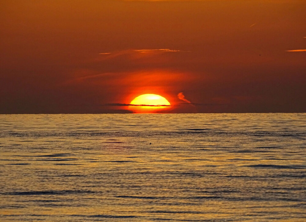 Zonsondergang Meijendel in de zomer